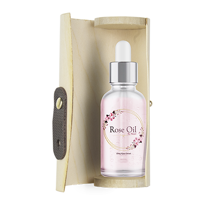 Neet Rose cbd oil bottle in box