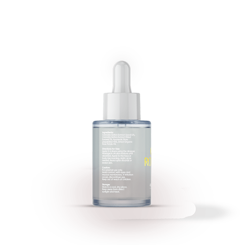 Neet 100% Organic CBD Rose Oil for Face and Body - Urhemped