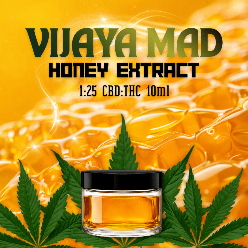NEET 1:25 CBD:THC VIJAYA MAD HONEY EXTRACT 26000MG 10ML - Urhemped