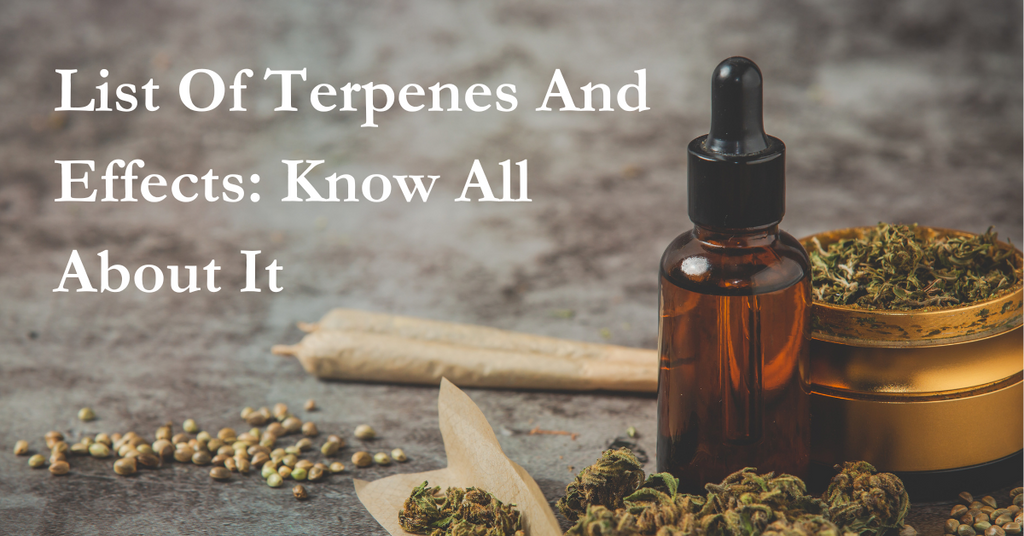 List Of Terpenes And Effects: Know All About It