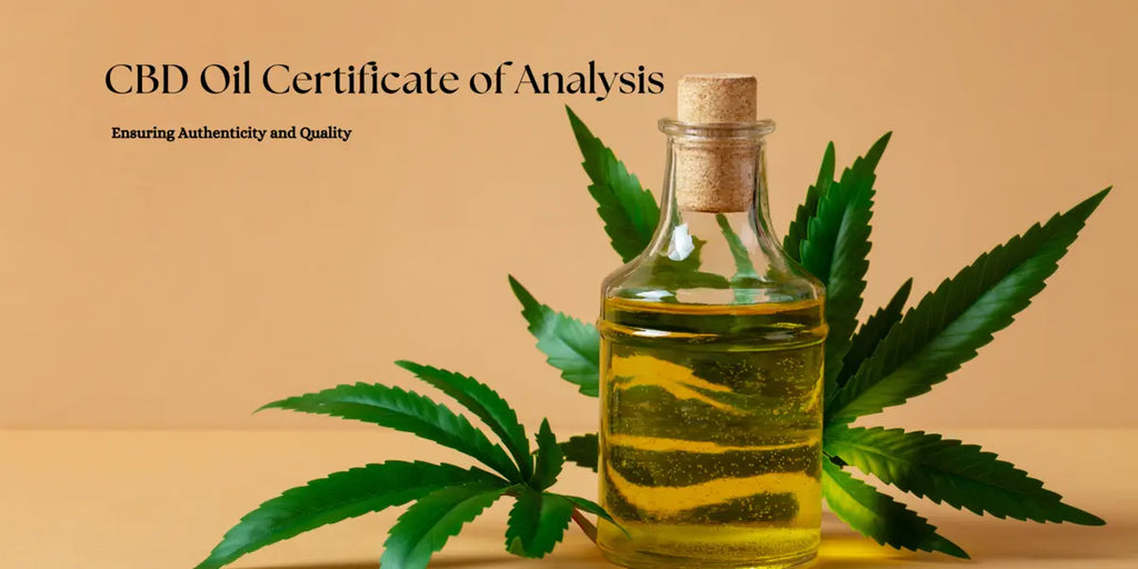 CBD Oil Certificate of Analysis: Ensuring Authenticity and Quality