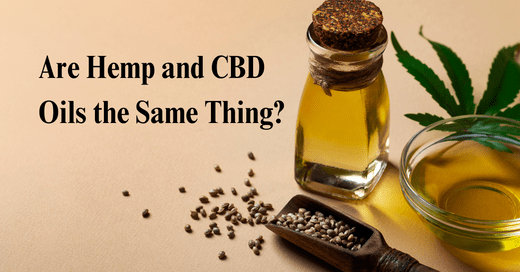 Are Hemp and CBD Oils the Same Thing? - Urhemped