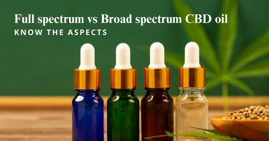 Full spectrum vs Broad spectrum CBD oil: Know the Aspects - Urhemped