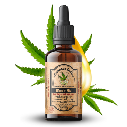 Cannazo - Muscle Aid: Relieves Cramps, Stiffness & Sprains