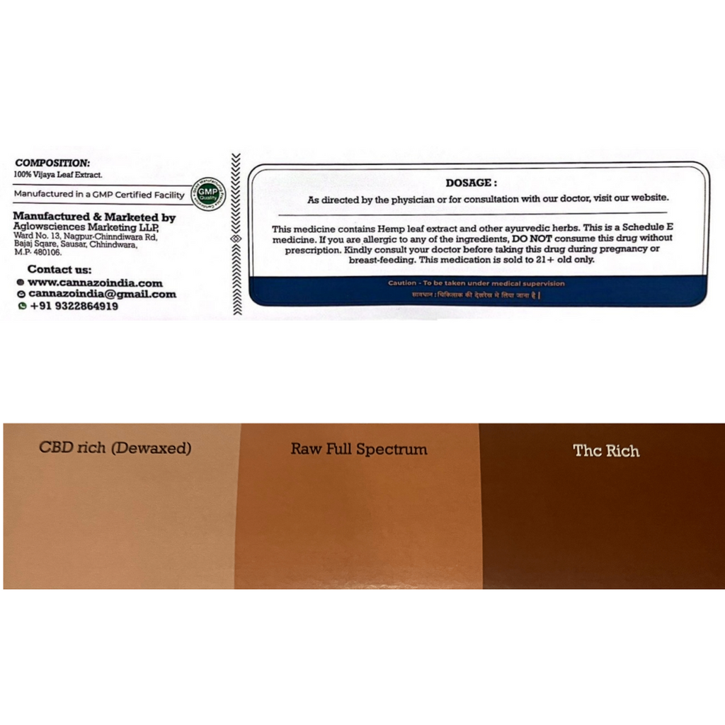 Cannazo - Cannaronil 5000mg(CBD RICH | BALANCED | THC RICH)