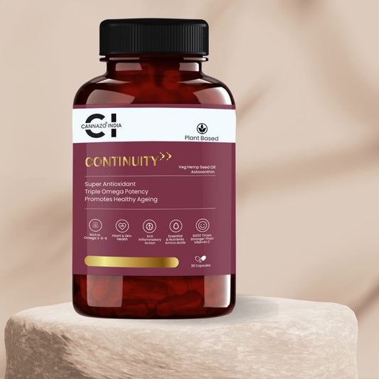 Cannazo - Continuity -Softgel (Hemp Seed Oil + Astaxanthin)