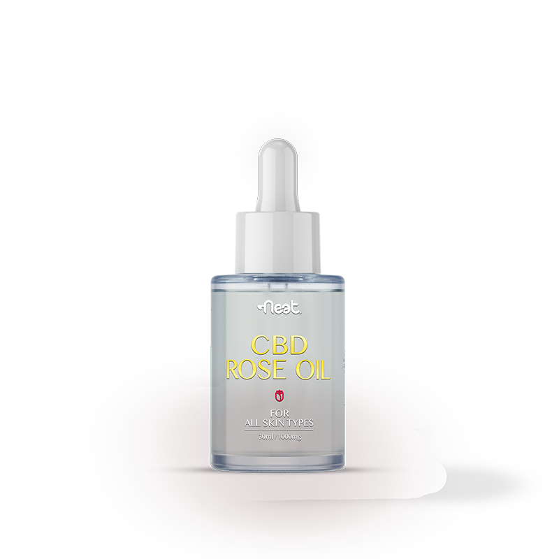 Neet 100% Organic CBD Rose Oil for Face and Body