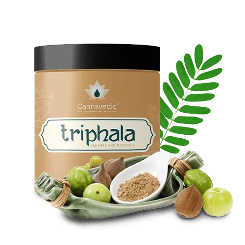 Cannavedic - Triphala Extract Capsules – Cleanse and Detoxify(60 capsules)