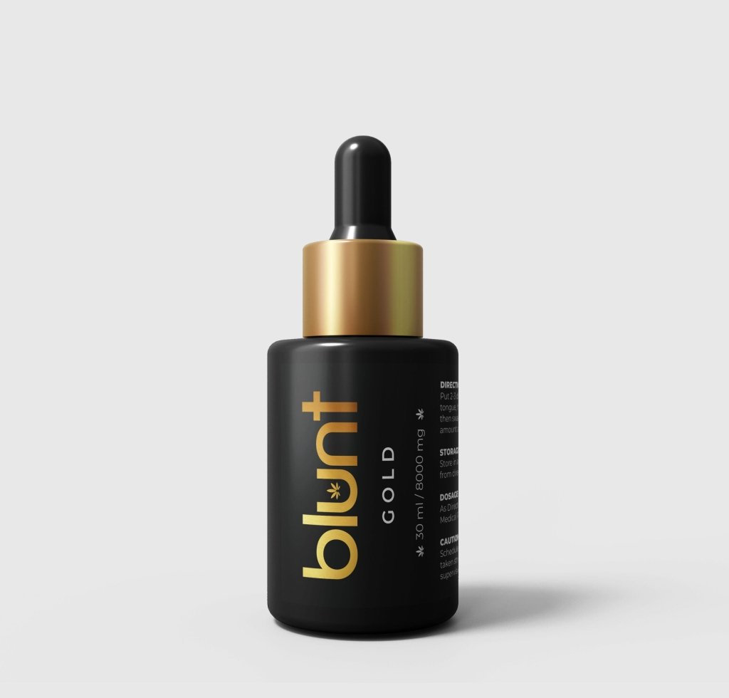 Blunt Gold+++ Full Spectrum Vijaya Oil, 8000mg, 1:7 (CBD: THC) - Urhemped