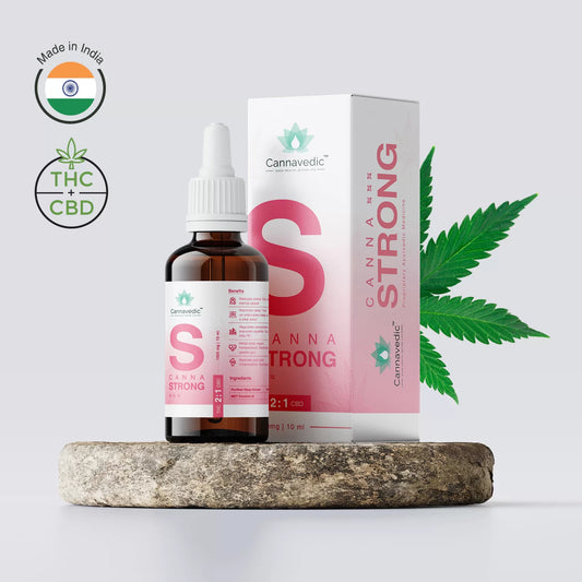 Cannavedic - CannaStrong THC+CBD Oil 1000mg | 10ml