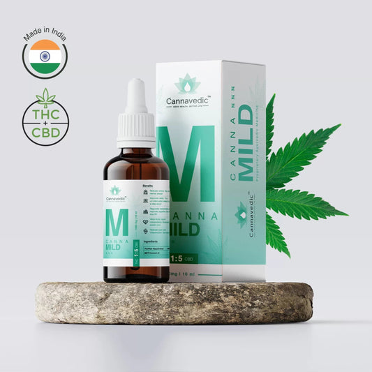 Cannavedic - CannaMild THC+CBD Oil 1000mg | 10ml - Urhemped