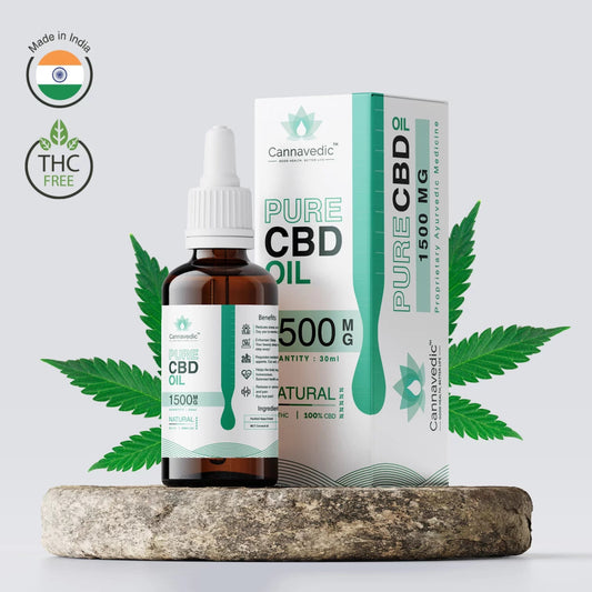 Cannavedic - Pure CBD Oil Natural 1500mg | 30ml - Urhemped