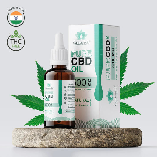 Cannavedic - Pure CBD Oil Natural 500mg | 10ml - Urhemped
