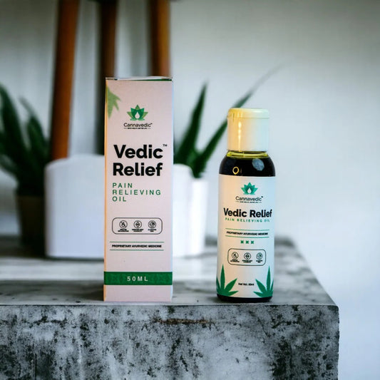 Cannavedic - Vedic Relief – Pain Relief Oil | 50ml - Urhemped