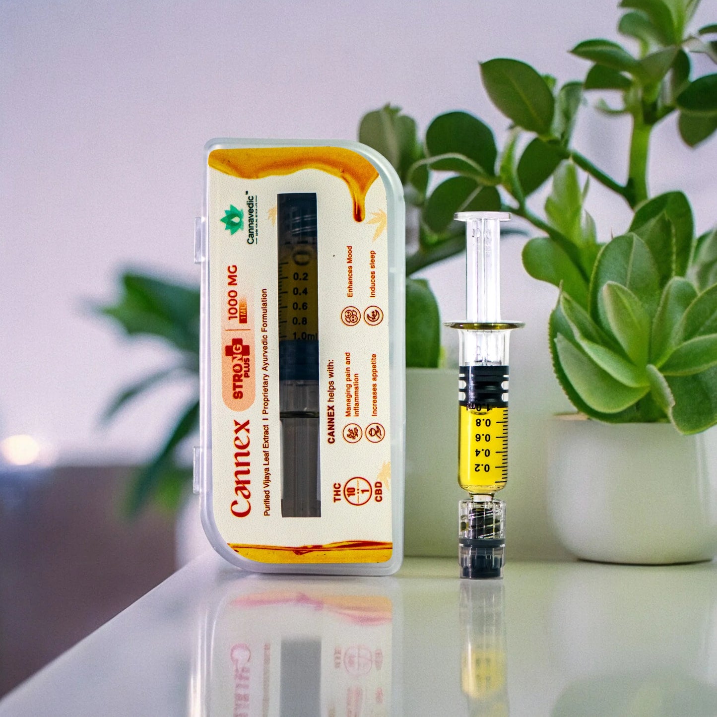 Cannavedic - CannEx Strong Plus THC+CBD Extract 1000mg | 1ml