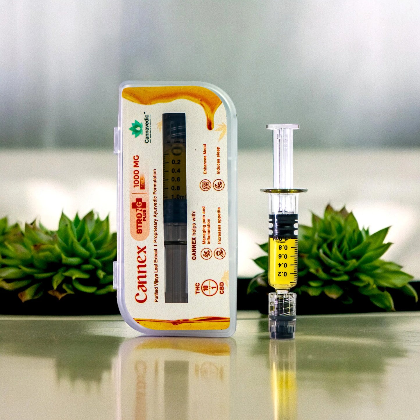 Cannavedic - CannEx Strong Plus THC+CBD Extract 1000mg | 1ml