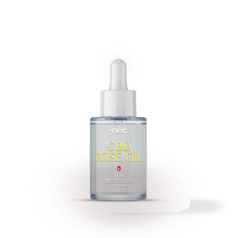 Neet 100% Organic CBD Rose Oil for Face and Body - Urhemped