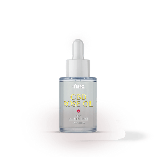 Neet 100% Organic CBD Rose Oil for Face and Body - Urhemped