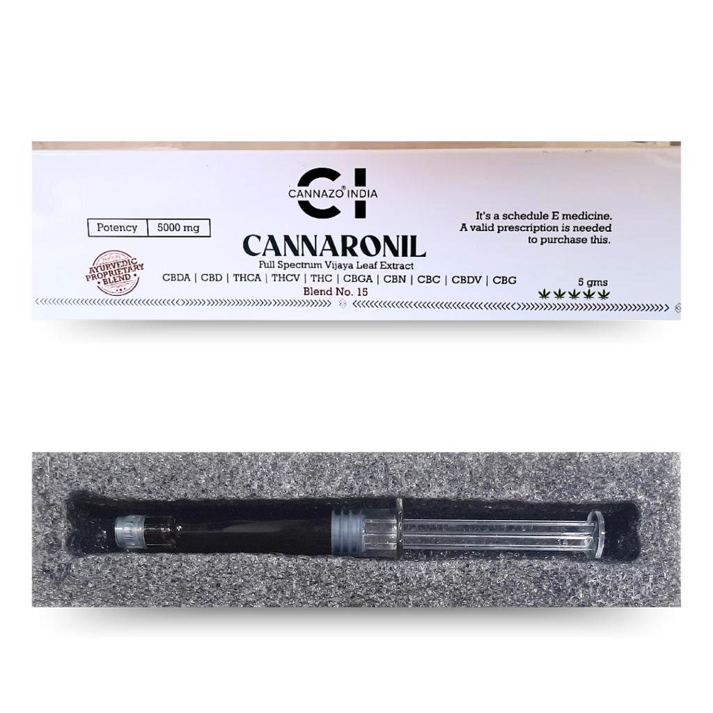 Cannazo - Cannaronil 5000mg(CBD RICH | BALANCED | THC RICH)